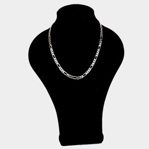 2PC Set - 14K GP Fígaro Necklace & Bracelet Set